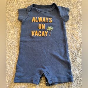 Baby Boy One Piece Size 0-3 Months
